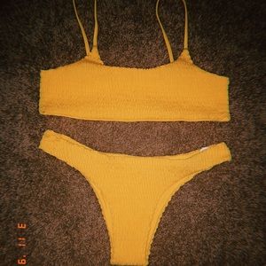 Yellow Bikini Set